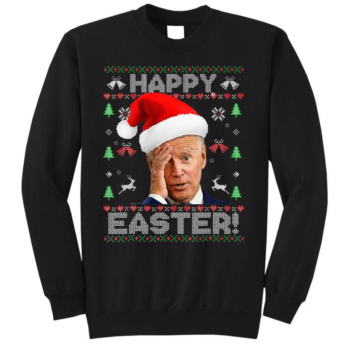 Funny Joe Biden Happy Easter Ugly Christmas Sweatshirt