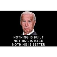 Funny Joe Biden Conservative Anti Biden Democrats Build Back Bumper Sticker