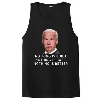 Funny Joe Biden Conservative Anti Biden Democrats Build Back PosiCharge Competitor Tank