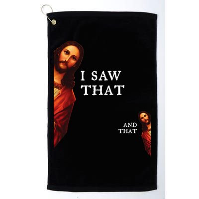 Funny Jesus Bible Best Joke Quote I Saw That And That Golf Towel