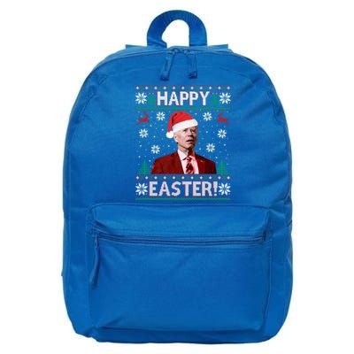 Funny Joe Biden Christmas Happy Easter Ugly Sweater Xmas Gift 16 in Basic Backpack