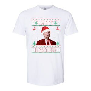 Funny Joe Biden Christmas Happy Easter Ugly Sweater Xmas Gift Softstyle CVC T-Shirt