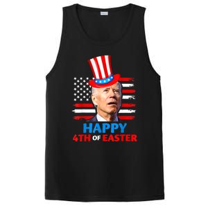 Funny Joe Biden Happy 4th Of Easter Confused 4th Of July PosiCharge Competitor Tank