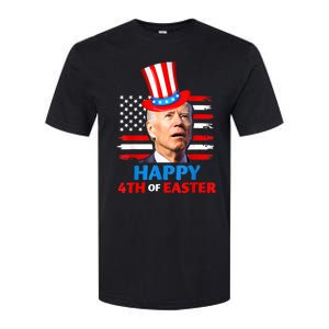 Funny Joe Biden Happy 4th Of Easter Confused 4th Of July Softstyle CVC T-Shirt