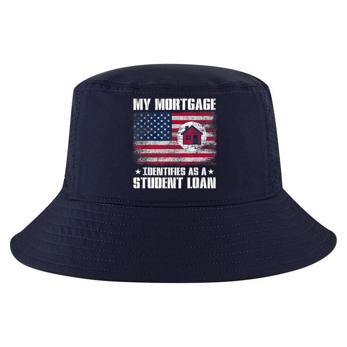 Funny Joe Biden My Mortgage Identifies As A Student Loan Cool Comfort Performance Bucket Hat