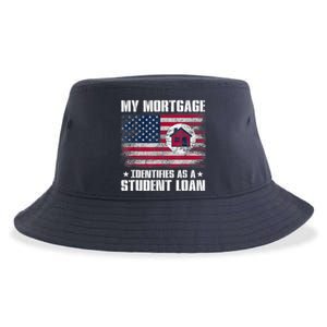 Funny Joe Biden My Mortgage Identifies As A Student Loan Sustainable Bucket Hat