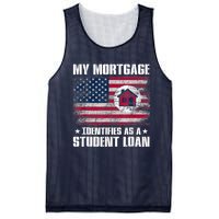 Funny Joe Biden My Mortgage Identifies As A Student Loan Mesh Reversible Basketball Jersey Tank