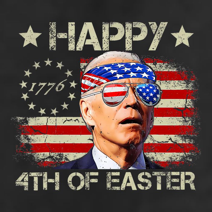 Funny Joe Biden 4th Of July Happy 4th Of Easter Us Flag Cool Comfort Performance Bucket Hat