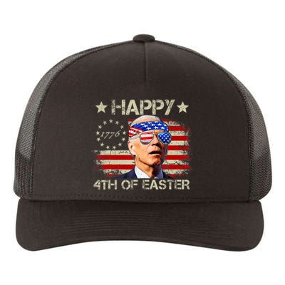 Funny Joe Biden 4th Of July Happy 4th Of Easter Us Flag Yupoong Adult 5-Panel Trucker Hat