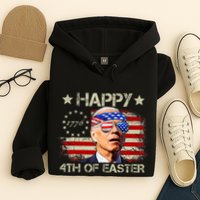 Funny Joe Biden 4th Of July Happy 4th Of Easter Us Flag Hoodie