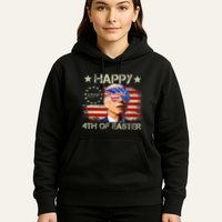 Funny Joe Biden 4th Of July Happy 4th Of Easter Us Flag Hoodie