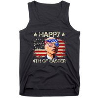 Funny Joe Biden 4th Of July Happy 4th Of Easter Us Flag Tank Top