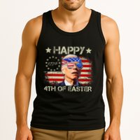 Funny Joe Biden 4th Of July Happy 4th Of Easter Us Flag Tank Top