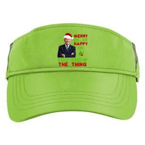 Funny Joe Biden Christmas Adult Drive Performance Visor