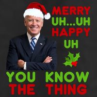 Funny Joe Biden Christmas Cool Comfort Performance Bucket Hat