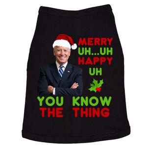 Funny Joe Biden Christmas Doggie Tank