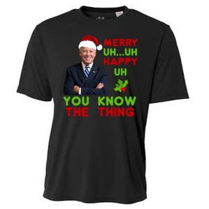 Funny Joe Biden Christmas Cooling Performance Crew T-Shirt