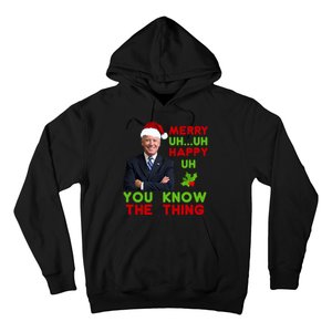 Funny Joe Biden Christmas Hoodie