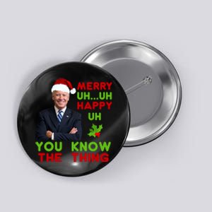 Funny Joe Biden Christmas Button