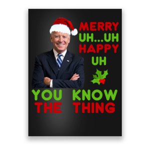 Funny Joe Biden Christmas Poster