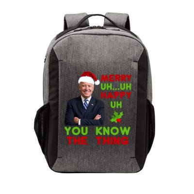 Funny Joe Biden Christmas Vector Backpack