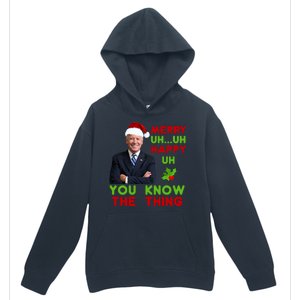 Funny Joe Biden Christmas Urban Pullover Hoodie