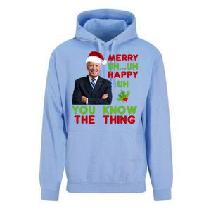 Funny Joe Biden Christmas Unisex Surf Hoodie