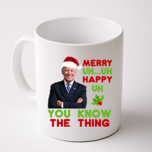 Funny Joe Biden Christmas Coffee Mug