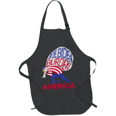 Funny Joe Biden Burden Vote Trump 2024 Pro Election Choice Apron
