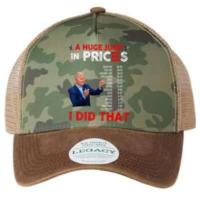 Funny Joe Biden Us Crisis I Did That Anti Biden Liberals Legacy Tie Dye Trucker Hat