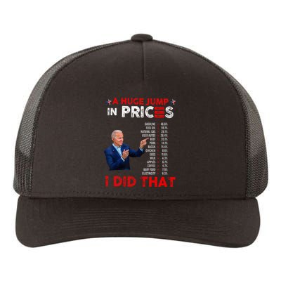 Funny Joe Biden Us Crisis I Did That Anti Biden Liberals Yupoong Adult 5-Panel Trucker Hat