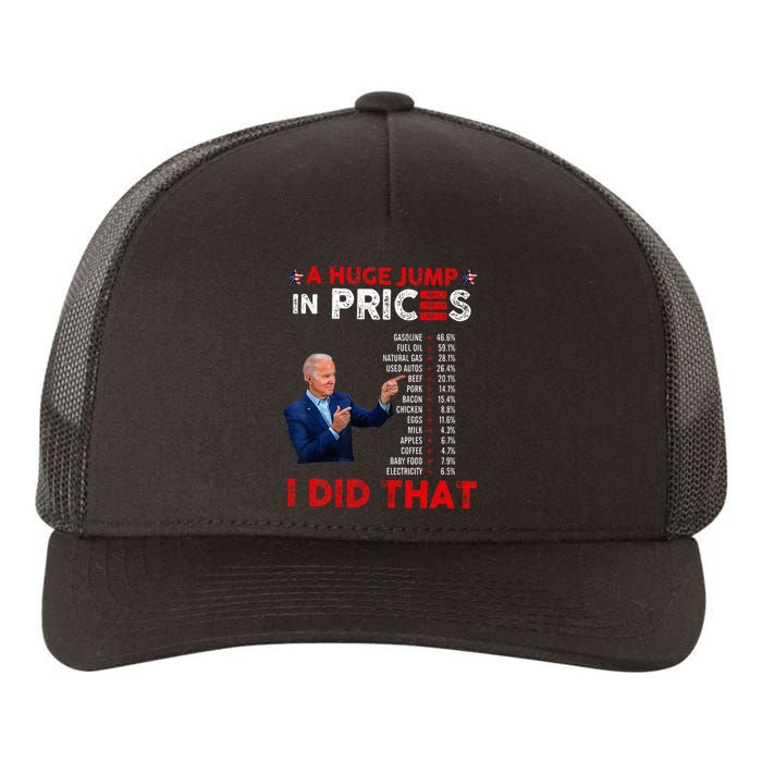 Funny Joe Biden Us Crisis I Did That Anti Biden Liberals Yupoong Adult 5-Panel Trucker Hat