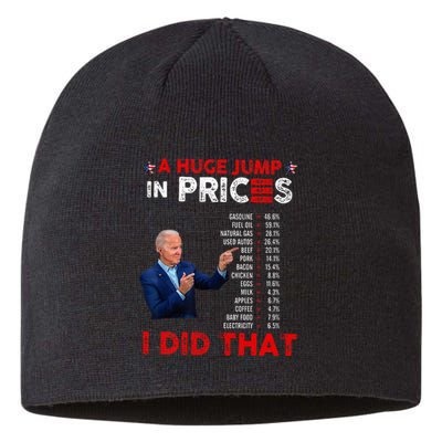 Funny Joe Biden Us Crisis I Did That Anti Biden Liberals Sustainable Beanie