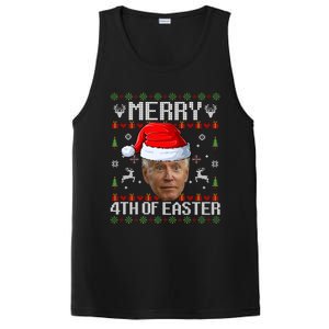 Funny Joe Biden Happy 4th Of Easter Ugly Christmas Gift PosiCharge Competitor Tank