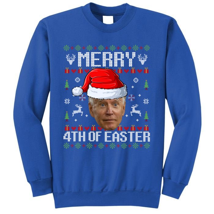 Funny Joe Biden Happy 4th Of Easter Ugly Christmas Gift Sweatshirt