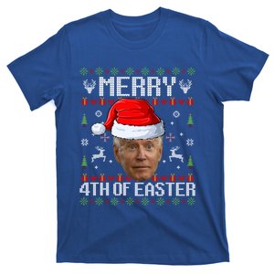 Funny Joe Biden Happy 4th Of Easter Ugly Christmas Gift T-Shirt