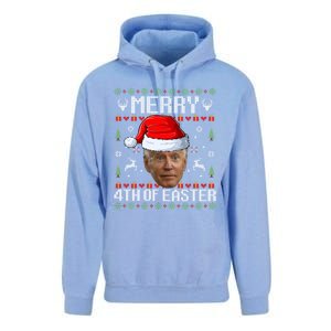 Funny Joe Biden Happy 4th Of Easter Ugly Christmas Gift Unisex Surf Hoodie