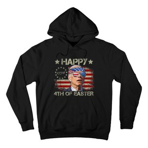 Funny Joe Biden 4th Of July Happy 4th Of Easter Us Flag Hoodie