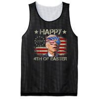 Funny Joe Biden 4th Of July Happy 4th Of Easter Us Flag Mesh Reversible Basketball Jersey Tank