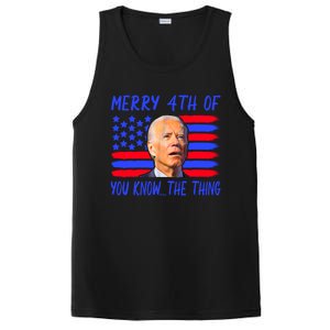 Funny Joe Biden Happy 4th Of July Great Gift PosiCharge Competitor Tank