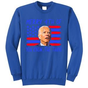 Funny Joe Biden Happy 4th Of July Great Gift Sweatshirt