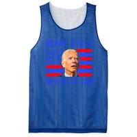 Funny Joe Biden Happy 4th Of July Great Gift Mesh Reversible Basketball Jersey Tank