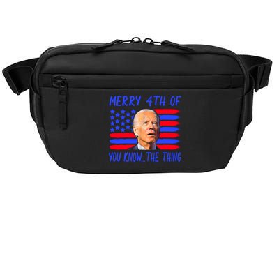 Funny Joe Biden Happy 4th Of July Great Gift Crossbody Pack