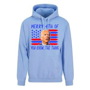 Funny Joe Biden Happy 4th Of July Great Gift Unisex Surf Hoodie