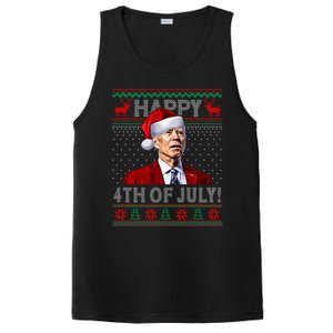 Funny Joe Biden Happy 4th Of July Ugly Christmas Meaningful Gift PosiCharge Competitor Tank