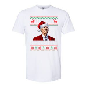 Funny Joe Biden Happy 4th Of July Ugly Christmas Meaningful Gift Softstyle CVC T-Shirt