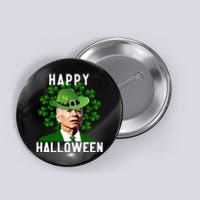 Funny Joe Biden St Patricks Day Confused Halloween Biden Button