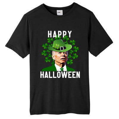 Funny Joe Biden St Patricks Day Confused Halloween Biden Tall Fusion ChromaSoft Performance T-Shirt