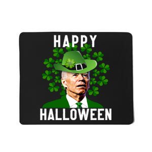 Funny Joe Biden St Patricks Day Confused Halloween Biden Mousepad