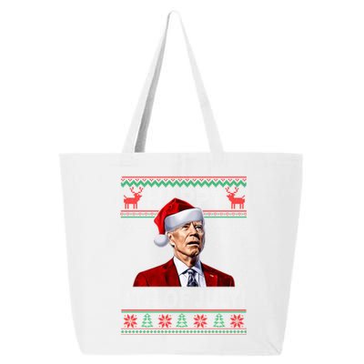 Funny Joe Biden Happy 4th Of July Ugly Christmas Gift 25L Jumbo Tote